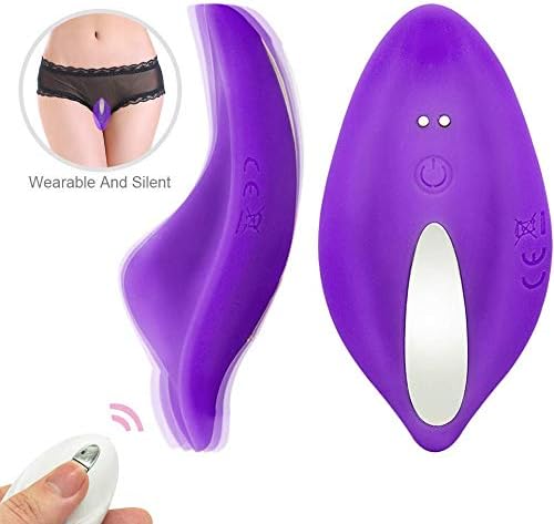 DODOLL 9-Speed Vibration Wearable Toys Wireless Remote Control for Women with Heating Function Powerful Electric Stimulation Massage Neck, Shoulder, Back, Muscle Pain Waterproof