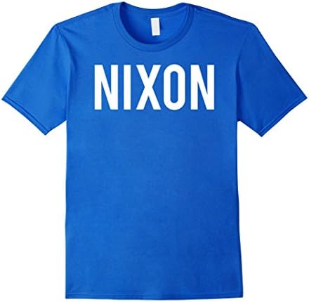 Mens Nixon T Shirt - Cool new funny name fan cheap gift tee 2XL Royal Blue