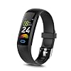 Bingofit Fitness Tracker, Slim Sports Activity Tracker Watch Heart Rate and Blood Pressure Monitor IP67 Waterproof Sleep…