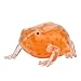WFFO Novelty 8cm Bead Stress Ball Sticky Squeeze Frogs Squeezing Stress Relief Toy (Orange)