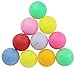 TADICK Beer Ping Pong Balls Plastic Multiple Color Table Tennis Ball (100 Pack)