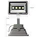 Morsen 200W LED Flood Lights Cool White 6000K, High Power 4 LED Chips Security Spotlights Waterproof For Garden Landscape Court Indoor Outdoor 85V-265V
