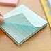 Outuxed 16Pcs Colorful Sticky Notes, Memo Notes, Self-stick Notes, Lined,3”x3”, 80 Sheets/Piece, 4 Colors