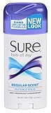 Sure Deodorant 2.6oz Invisible Solid Regular
