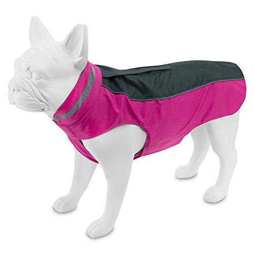 Voyager Dog Windbreaker by Best Pet Supplies - Fuchsia, Small