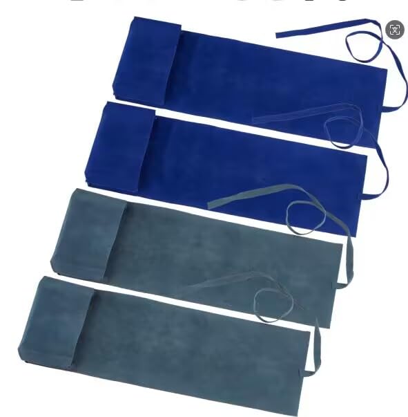 CREATCABIN 4Pcs Tarot Card Holder Bag Kit Contains Velvet Tarot Card Storage Witchcraft Supplies Set Tarot Spread Cloth Wrap Tarot Drawstring Pouch for Divination Witchcraft Pagan 2.95x4.96 Inch