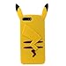 Soft Silicone Pocket Monster Yellow Pikachu Case for iPhone 7Plus / 8Plus 7+ 8+ 3D Cartoon Slim Fit Cute Lovely High Fashion Fun Cool Kawaii Japanese Gift for Teens Little Girls Women Kids Boys Men