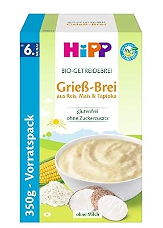Hipp Bio Getreide Brei Griess Brei Ab 6 Monat De Oko 037 Art Nr