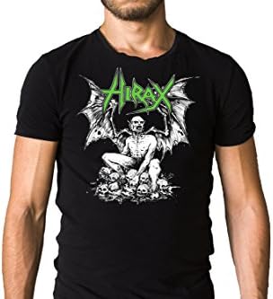 Hirax Thrash Metal Assassins 2008 CD Cover Art Black T-Shirt
