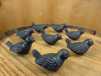 Amazon Com Thaisan7 8 Cast Iron Tail Up Bird Cabinet Knobs Pulls