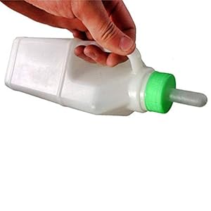 Arzja Biberon per Vitello Agnello con Capezzolo Pecora Agnello Bottiglia Titolare Alimentazione