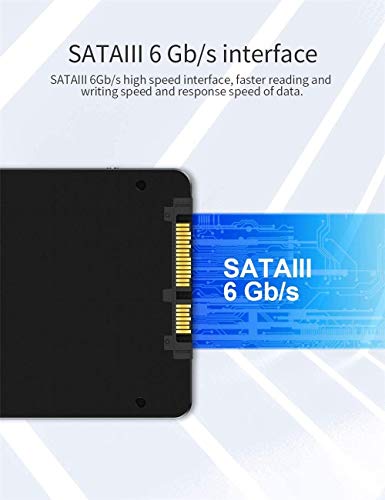 Netac 500GB 2.5 Inch SATA III 6Gb/s Internal SSD, 3D NAND Internal Solid State Drive, Read Speeds up to 530MB/s