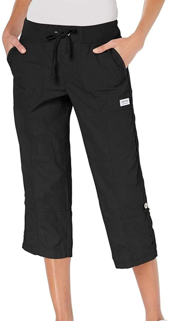 calvin klein women's cargo capris