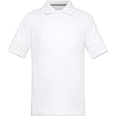 Fila Boys' Core Tennis Polo White L