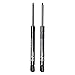 BOXI 2pcs Rear Glass Window Lift Supports Gas Struts Shocks Fit for Jeep Grand Cherokee 1999 2000 2001 2002 2003 2004 | Replaces SG314022 4528 55136761AB