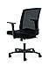 HON Torch Ergonomic Mid-Back Office Chair, Comfortable Fabric Seat Home Office Task Chair, Tilt-Tension Recline Control, 360 Rolling Swivel, Sculpted Fixed Arms