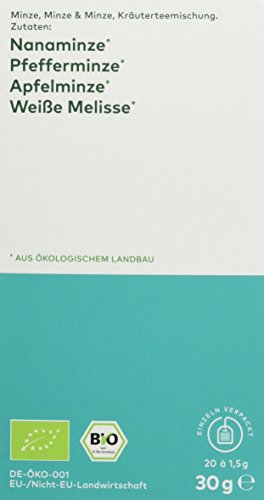 Lebensbaum Bio Kräutertee Minze, 3er Pack (3 x 30 g) – Bild 4