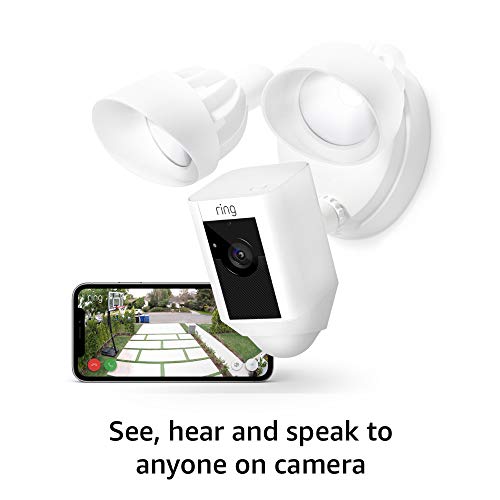 Ring Floodlight Camera MotionActivated HD Security Cam TwoWay Talk