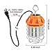 125W Led Temporary Work Light, 17500Lumen LED High Bay Light(1000W Equiv) 5000K Outdoor Construction Lights with Stainless Steel Guard & Hook, LED Portable Hanging Lighting for Indoor Outdoor Jobsite