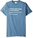 Princess Bride/Definition-Short Sleeve Adult -Slate-Lg