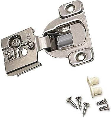 Lontan Soft Close Cabinet Hardware Brushed Nickel Kitchen Cabinet Hinges 1 2 Overlay Sch12snb Modern Cabinet Door Hardware Face Frame Hinges For Doors 105 Opening Pairs Of 6 Amazon Sg Home Improvement