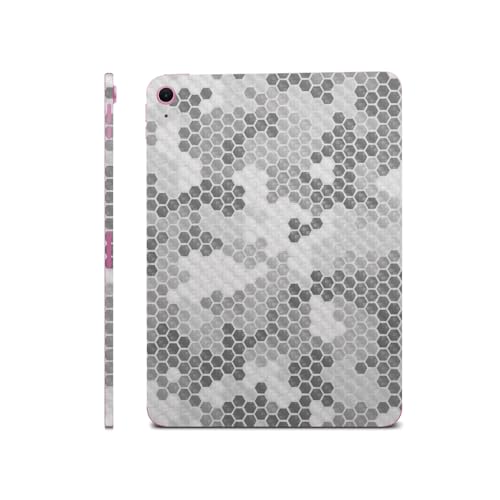 Carbon Fiber iPad Skin Compatible with Apple iPad A16 11 Gen (2025) - Camo Hexa…