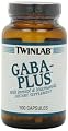 Twinlab GABA-Plus, with Inositol and Niacinamide, 100 Capsules (Pack of 2)