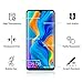 [2-Pack] Pulen for Huawei (P30 Lite) Screen Protector,HD Clear Full Screen Coverage Anti-fingerprints 9H Hardness Tempered Glass for Huawei P30 Lite,Lifetime Replacement (Black)