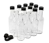 nicebottles Clear Glass Woozy Bottles with Dripper
