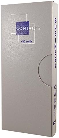 Business Card Holder/Credit Card Holder/Visiting Card Holder 60 Leaves, 480 cards Office Stationary Supplies