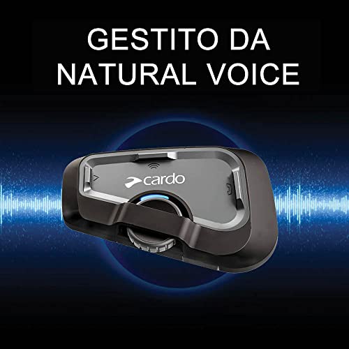 CARDO, Freecom 4X Bluetooth Hands-free Intercom Only, Black, One Size