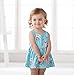 Gerber Baby Girls' 3-Piece Dress and Bloomer Set, dots and Flowers 12 Months