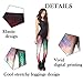 Jiayiqi Women's Trendy Digital Print Galaxy Sky Sexy Leggings Tights Rainbow,Green,One Size