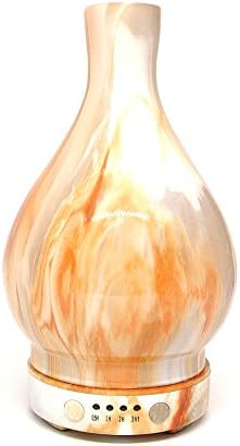 Aroma Diffuser,SZHENRY 100ml Ultrasonic Cool Mist Humidifiers with 7 Colorful LED Lights, Waterless Auto Shut-off, 4 Time Mode Functions,Aromatherapy Essential Oil Diffuser for Home, Office, Bedroom