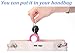 MZD8391 4Pack 150CM/60Inch Push Button Retractable Tape Measure Ruler for Sewing Body Measure (Portable & Colorful)