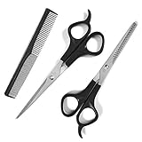 Hair Cutting Scissors set, 6.3 inch Thinning Teeth