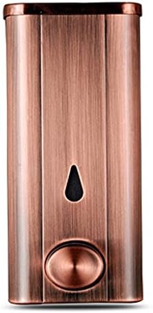 TYXLZH Stainless Steel Manual Soap Dispenser Soap Dispenser Hotel Bathroom [Energy Class A]