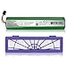 Morpilot 4000mAh Extended NiMh Battery with HEPA Fliter for Neato Botvac Series Robots Botvac 70e, 75, 80, 85 Robotic Vacuum 945-0129 945-0174(Not compatible with Neato D3 D5 D7)