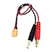 FLASH HOBBY 2 PCS RC Battery Charge Cable XT30 Female Plug to 4mm Bullet Banana Connector 18AWG Wire for RC Helicopter Quadcopter Lipo Battery