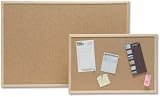 Q-Connect Lightweight Cork Noticeboard 600 x 900mm Wooden Frame + Fixings view 4