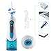Mifanstech Cordless Water Flosser Professional Oral Care Dental Flosser -IPX7 Waterproof-3 Modes Rechargeable Battery Oral Irrigator with 4 Jet Nozzles 180ml Water Tank(Blue)