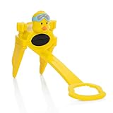 Aqueduck Faucet Handle Extender. A Safe Fun and Kid Friendly Hand Washing Solution. Connects to Sink to Make Washing Hands Fun and Teaches your Baby or Child Good Habits (Single Handle Faucets. Yellow)