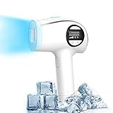 IPL Hair Removal for Women, Hair Remover System Professional Beauty At-Home Device Ice Cold Painless 600,000 Flashes for Permanent Results on Body, Facial, Legs, Underarms and Bikini Area