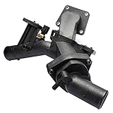 INEEDUP LR005631 4646010 Original Equipment Engine Coolant Thermostat Water Inlet Assembly Fit for 2005 2006 2007 2008 2009 Land Rover LR3/ Land Rover Range Rover Sport