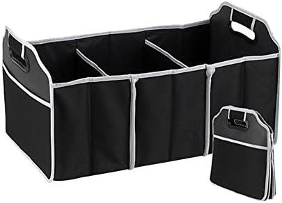 Car Trunk Organizer Aitemay Foldable Cargo Storage Bag Store Basket Collapsible for Household Automobile Trucks SUV