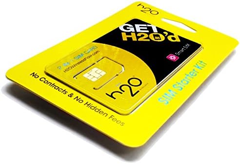 H20 Wireless Micro Mini SIM Card AT&amp;T Unlocked GSM Phone w/ $30 Airtime