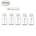 Lightning Adapter(5 Pack), Roopower Micro USB to 8-Pin Charge and Sync Adapter - Charge your iPhone / iPad / iPod with Micro USB Cables - Works With all iOS Updates (White)