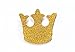 Glitter Gold Royal Prince King Crown Confetti - 2 Packs - (40ct each pack), Baby Shower Decorations, Gold Crown Confetti, Royal Prince Confetti,