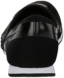 PUMA Womens Asha ALT Shine Ballet Flat, Black/Drizzle, B US on