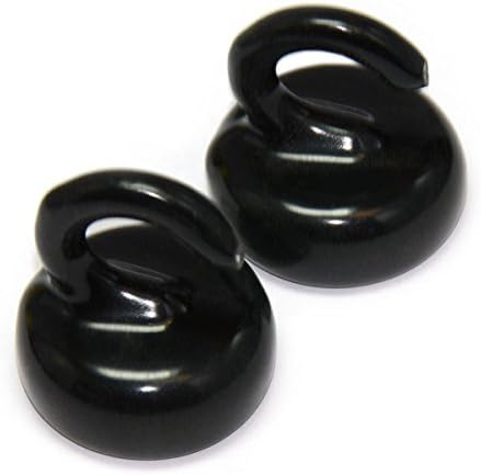 CMS Magnetics 9 lb Holding Power Neodymium Magnetic Hook Rubber Coated. Pack of 2